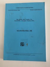 kniha Matematika III., Cerm 2006