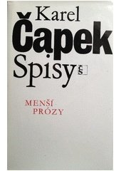 kniha Menší prózy, Československý spisovatel 1992