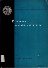 kniha Disertace pražské university 1882-1953. I., - [Karlova universita, Státní pedagogické nakladatelství 1965