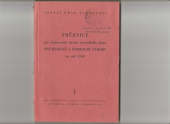 kniha Směrnice pro vypracování návrhu prováděcího plánu průmyslové a řemeslné výroby na r. 1950, s.n. 1949