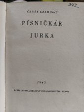 kniha Písničkář Jurka, Karel Dobeš 1945