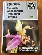 kniha Die wildwachsenden Orchideen Europas, W. Keller &Co. Stutgart 1982