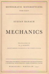 kniha Mechanics, Polskie towarzystwo matematyczne 1951