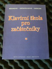 kniha Klavírní škola pro začátečníky, Supraphon 1972