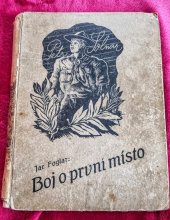 kniha Boj o první místo , Jan Kobes 1940