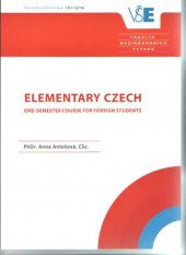 kniha Elementary Czech One-semester Course for Foreign Students, Oeconomica 2016