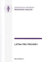 kniha Latina pro právníky, Masarykova univerzita 2010