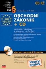 kniha Obchodní zákoník + CD : [aktualizováno k 15.7.2006], CPress 