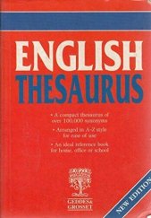 kniha English Thesaurus, Geddes & Grosset 1997