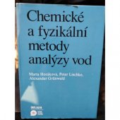 kniha Chemické a fyzikální metody analýzy vod, SNTL 1989