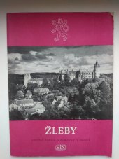 kniha Žleby Státní zámek a památky v okolí, Sportovní a turistické nakladatelství 1960