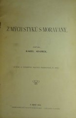 kniha Z mých styků s Moravany, s.n. 1910