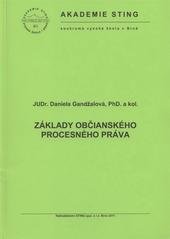 kniha Základy občianského procesného práva, Sting 2011