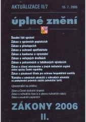 kniha Zákony 2006. Soudní řád správní, zákon o správních poplatcích, zákon o přestupcích, zákon o ochraně spotřebitele, zákon o konkursu a vyrovnání, zákon o veřejných dražbách, zákon o potravinách a tabákových výrobcích, zákon o zřízení ministerstev a jiných ústředních org, Poradce 2006