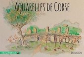 kniha Aquarelles de corse, Clémentine 2020