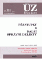 kniha Přestupky a další správní delikty podle stavu k 18.5.2009, Sagit 2009