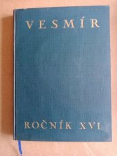 kniha Vesmír (ročník XVI. - 1937-1938), s.n. 1938