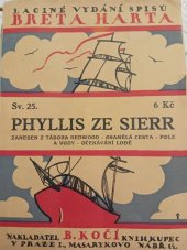 kniha Phyllis ze Sierr ..., B. Kočí 1927