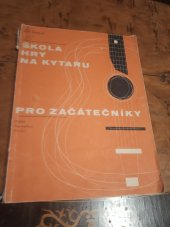 kniha Škola hry na kytaru pro začátečníky, Supraphon 1974