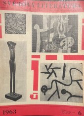 kniha Světová literatura 6, Revue 1963