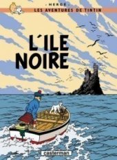 kniha Tintin 7. - L´ile noire, Casterman 1993