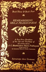 kniha Remembering Srila Prabhupada, Book 3 and 4, Gita Nagari Press 1983