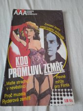 kniha Kdo promluví, zemře, Interpress 1992