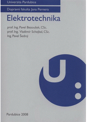 kniha Elektrotechnika, Univerzita Pardubice 2008