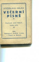 kniha Večerní písně, Lorenz 1924