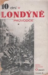 kniha Deset dní v Londýně, Odeon, Jan Fromek 1930