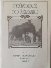 kniha 210 Praha-Vrané n./Vlt.-Čerčany-Dobříš, Radovan Rebstöck 1992