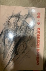 kniha světová literatura 1990 díl 4. revue zahraničních literatur, ročník XXXV, SNKL 1990