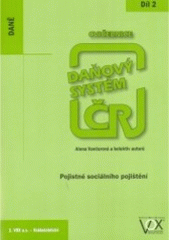 kniha Daňový systém 2. díl, - Pojistné sociálního pojištění - cvičebnice., VOX 2005