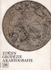 kniha Z dějin geodézie a kartografie sv. 06, Národní technické muzeum 1990