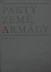 kniha Pakty - země - armády, Naše vojsko 1966
