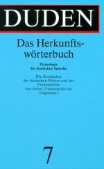 kniha Duden Band 7 Das Herkunftswörterbuch, Dudenverlag 1989