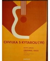 kniha Original rags - noty Chvilka s kytarou 19, Panton 1988