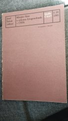 kniha Mizející flóra a ochrana fytogenofondu v ČSSR [sborník], Academia 1981