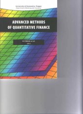 kniha Advanced Methods of Quantitative Finance, Oeconomica 2015