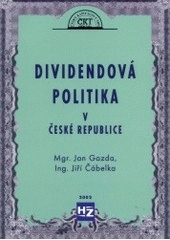 kniha Dividendová politika v České republice, HZ 2002