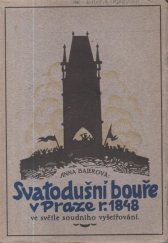 kniha Svatodušní bouře v Praze r. 1848 ve světle soudního vyšetřování, K. Beníško 1920