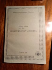 kniha Hudební sémantika a sémiotika, Vydavatelství Univerzity Palackého 1996