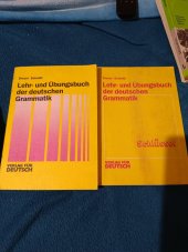 kniha Lehr -und ubungsbuch děr deutschen Grammatik, Verlag fůr deutsch 1995