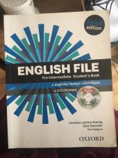 kniha English File Pre intermediate students book, Oxford University Press 2012