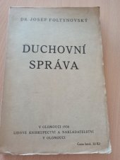 kniha Duchovní správa, Lidové závody tiskařské a nakladatelské 1936