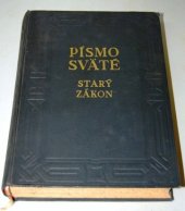 kniha Písmo sväté Starý zákon, Spolok sv. Vojtecha 1955