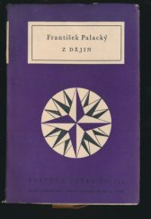 kniha Z dějin národu českého, Státní nakladatelství krásné literatury, hudby a umění 1957