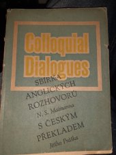 kniha Colloquial Dialogues that's the way they speak, Lukasík 1948
