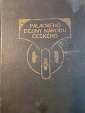 kniha Palackého dějiny národa českého , B.Kočí 1921