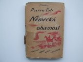 kniha Německá ohavnost L'Horrneur allemande, F. Topič 1919